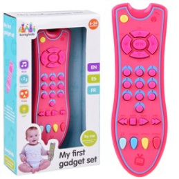 Interaktívna hračka Diaľkové ovládanie TV pre deti ZA4433 Ružový