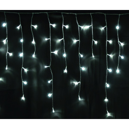 Linder Exclusiv Vianočný svetelný dážď 120 LED Studená biela