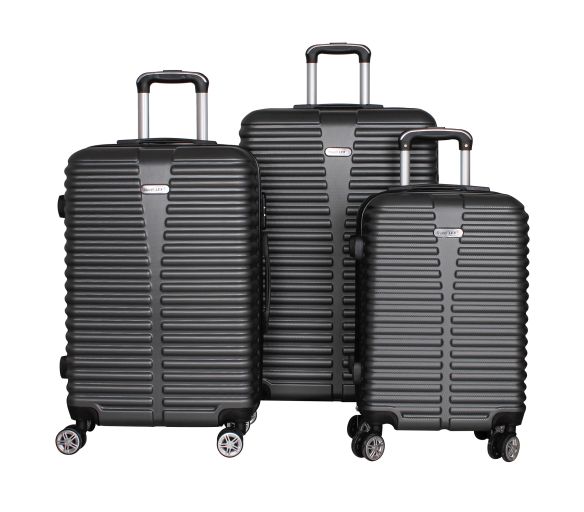 Linder Exclusiv Sada cestovných kufrov MC3080 Sivá