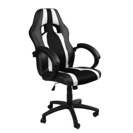 Aga Herní stolička MR2060 Čierno - Biele