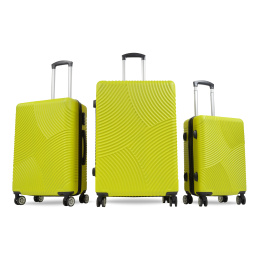 Aga Travel Sada cestovných kufrov MR4654 Žltá