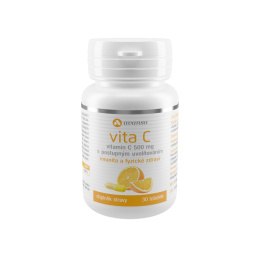 Avanso Vita C 500 mg s postupným uvoľňovaním Pre imunitu a fyzické zdravie 30 kapsúl