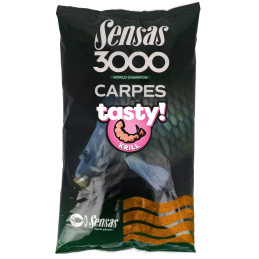Sensas  Kŕmičková zmes 3000 Carp Tasty Krill 1kg