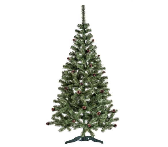 Aga Vianočný stromček Jedľa s šiškami 220 cm
