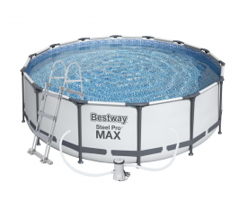 Bestway Steel Pro Max 3,66 x 1 m + Kartušová filtrácia + schodíky 56418