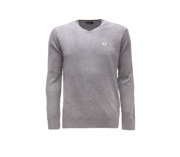 Fred Perry Sveter Grey Marl